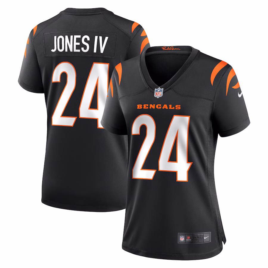 Women's Cincinnati Bengals Sidney Jones Nike Black Game Jersey - Ujersey Shop