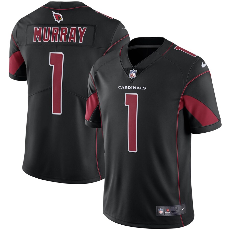 Men's Arizona Cardinals Kyler Murray Nike Black Color Rush Vapor Limited Jersey - Ujersey Shop
