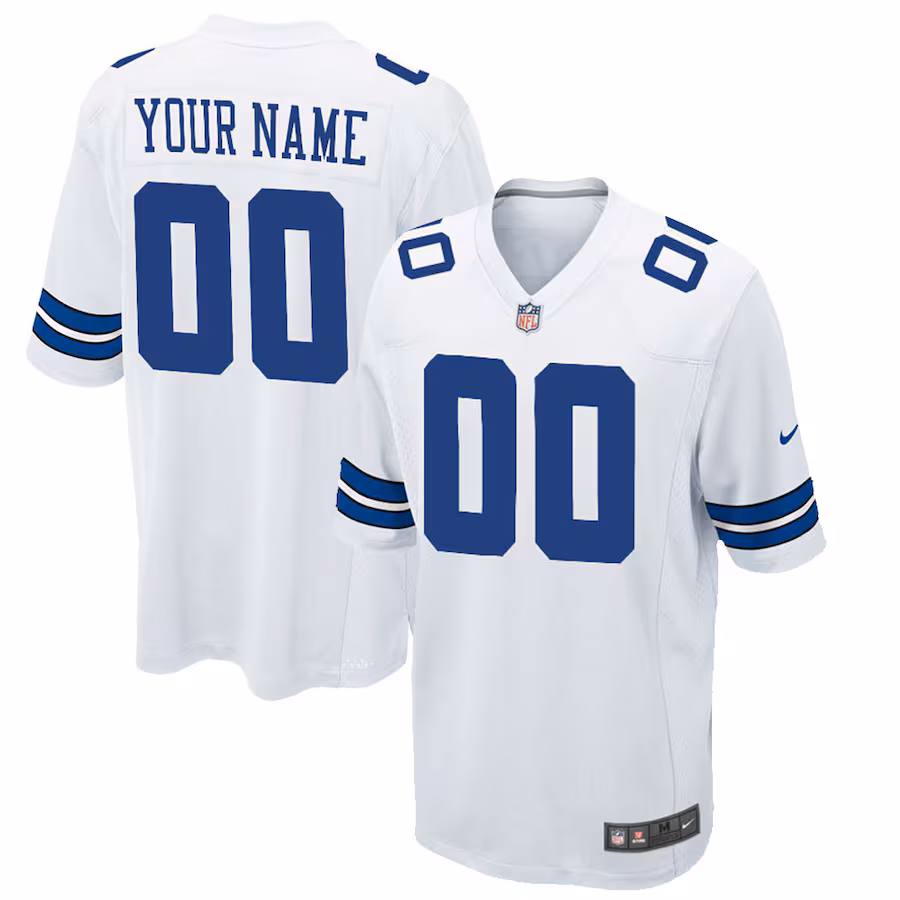 Nike Dallas Cowboys Custom Youth Game Jersey - Ujersey Shop