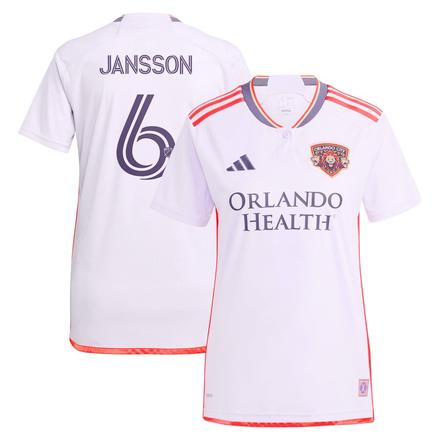 Women's Orlando City SC Robin Jansson adidas Purple 2024 Legacy Kit Replica Player Jersey - Ujersey Shop