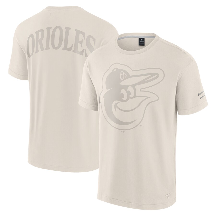 Men's Baltimore Orioles Fanatics Cream Elements Iconic T-Shirt - Ujersey Shop