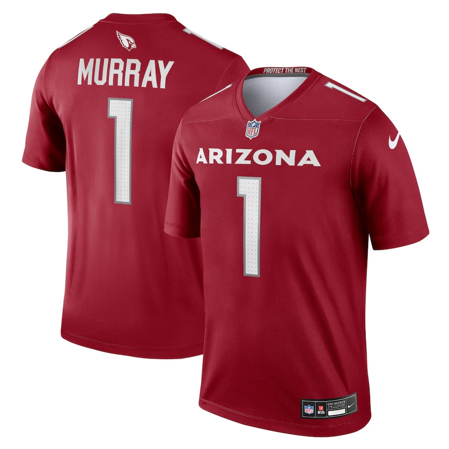 Men's Arizona Cardinals Kyler Murray Nike Cardinal Team Legend Player Performance Top - Ujersey Shop