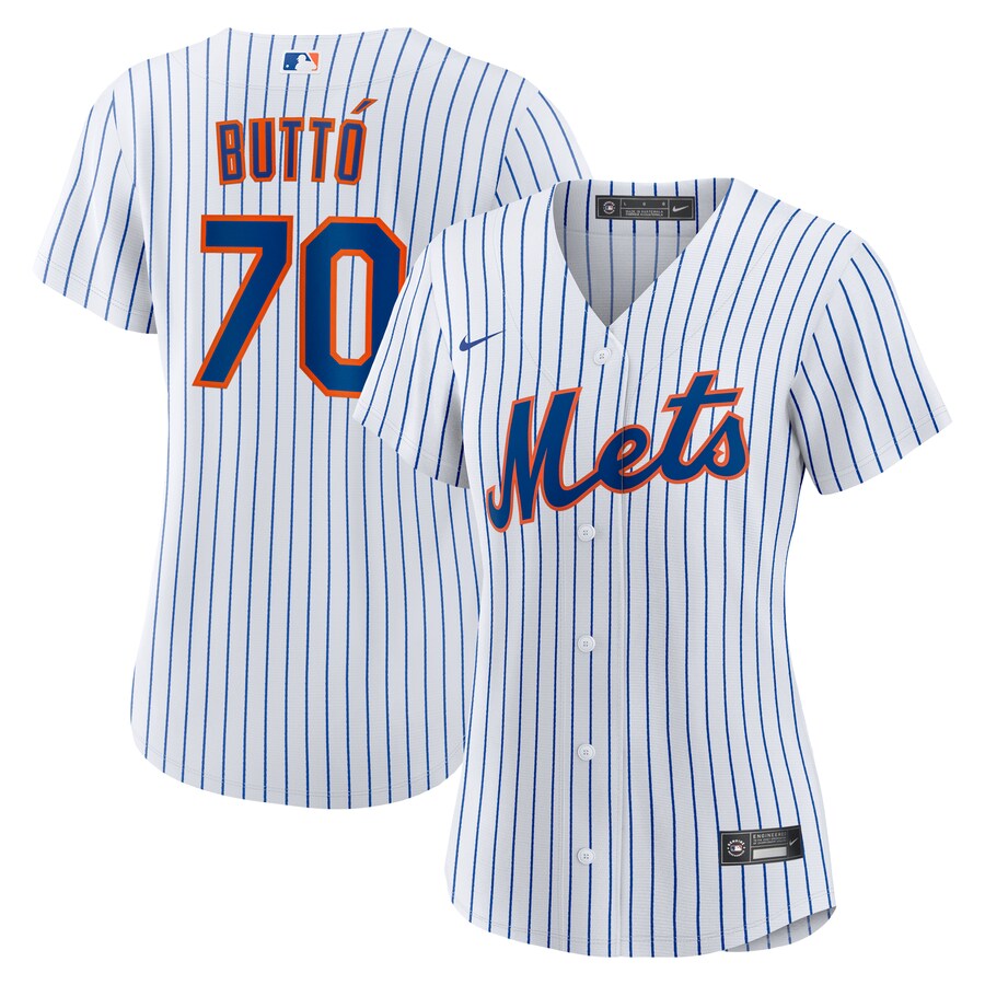 Women's New York Mets Jose Butto Nike White Home Replica Jersey - Ujersey Shop