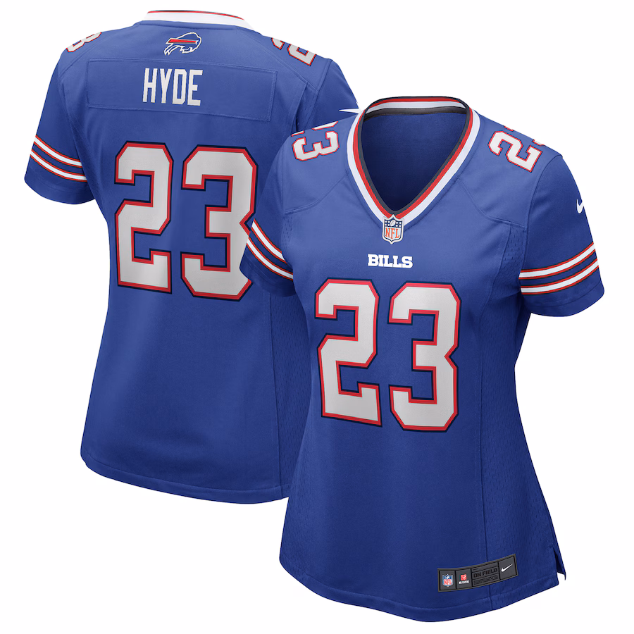 Women's Nike Micah Hyde Royal Buffalo Bills Game Jersey - Ujersey Shop