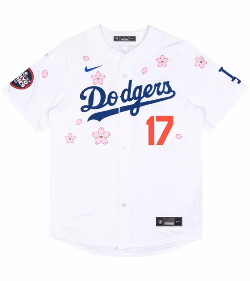 Nike x Takashi Murakami x MLB World Tour Tokyo Series 2025 Dodgers Ohtani Jersey - Ujersey Shop