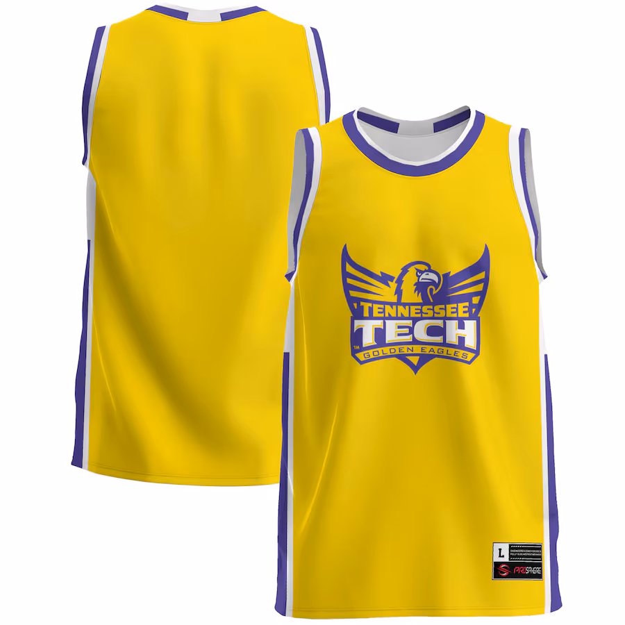 Men's GameDay Greats  Gold Tennessee Tech Golden Eagles  Lightweight Basketball Jersey - Ujersey Shop