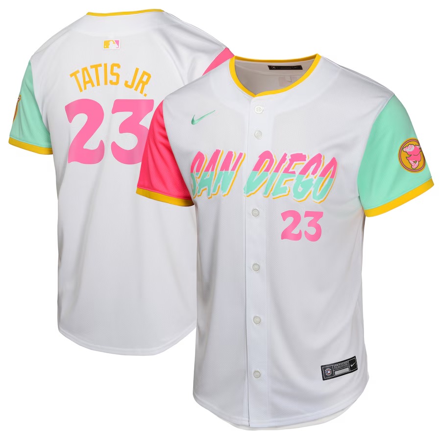 Youth San Diego Padres Fernando Tatis Jr. Nike White City Connect Limited Player Jersey - Ujersey Shop