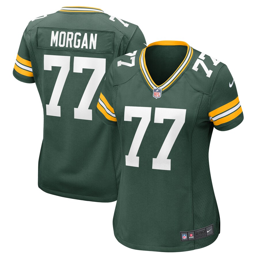 Women's Green Bay Packers Jordan Morgan Nike Green Game Jersey - Ujersey Shop