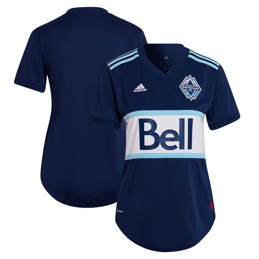Women's Vancouver Whitecaps FC adidas Blue 2022 The Hoop x This City Replica Blank Jersey - Ujersey Shop