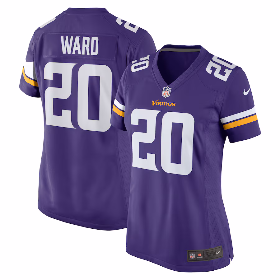 Women's Minnesota Vikings Jay Ward Nike Purple Game Jersey - Ujersey Shop