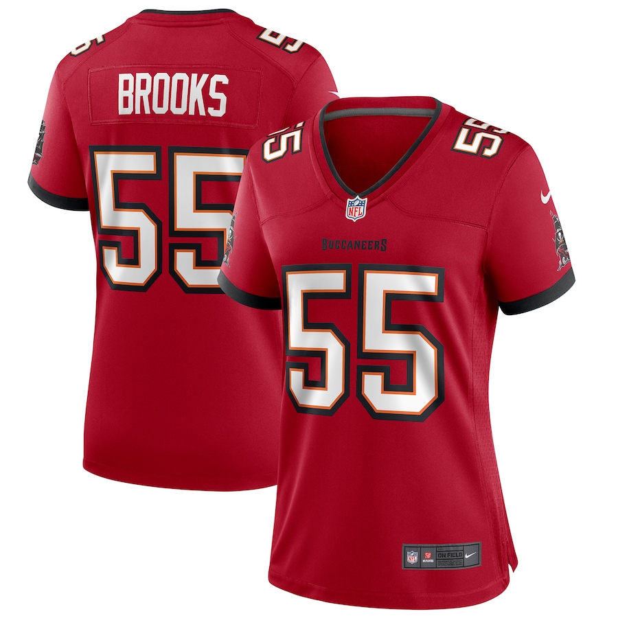 Women's Tampa Bay Buccaneers Derrick Brooks Nike Red Game Retired Player Jersey - Ujersey Shop