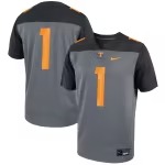 #1 Tennessee Volunteers Nike Alternate Game Football Jersey - Gray - Ujersey Shop