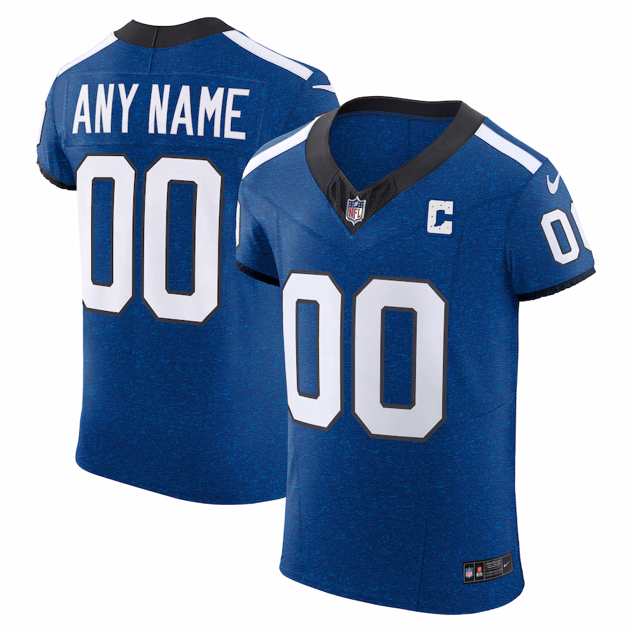 Men's Indianapolis Colts Nike Royal  Vapor F.U.S.E. Elite Custom Jersey - Ujersey Shop