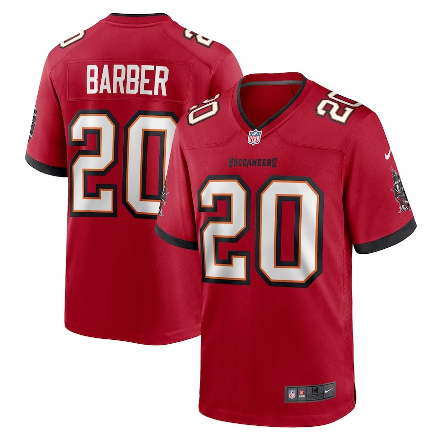 Men's Tampa Bay Buccaneers Ronde Barber Nike Red Retired Player Game Jersey - Ujersey Shop