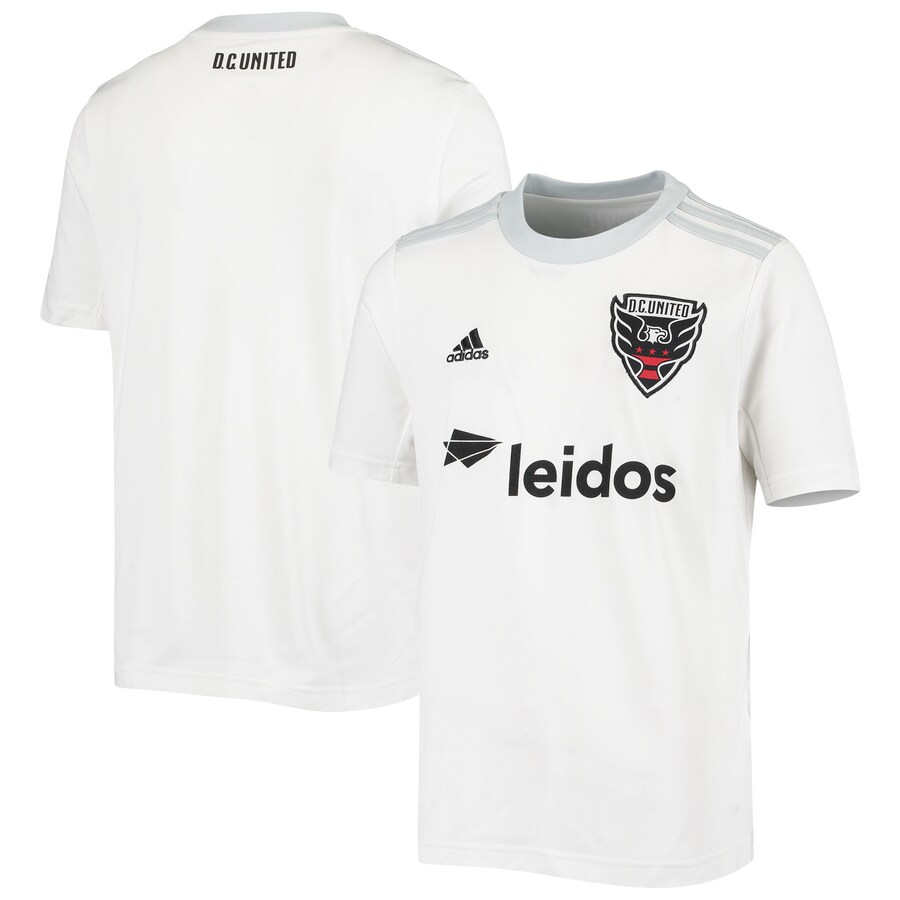 Men's D.C. United adidas White 2019 Away Team Authentic Jersey - Ujersey Shop