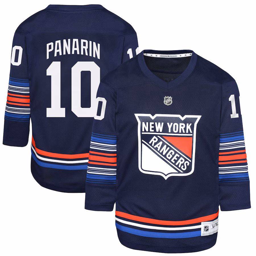 Youth New York Rangers Artemi Panarin Navy Alternate Replica Player Jersey - Ujersey Shop
