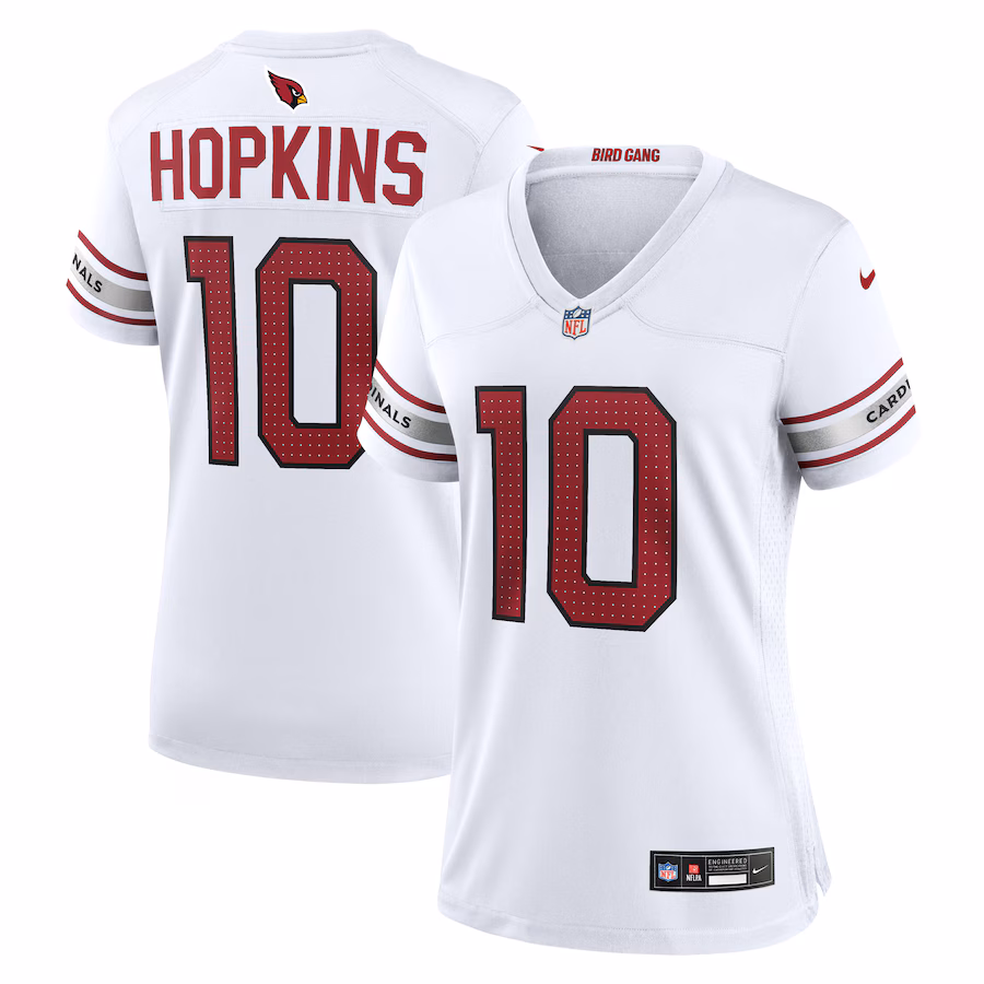 Women's Arizona Cardinals DeAndre Hopkins Nike White Player Jersey - Ujersey Shop