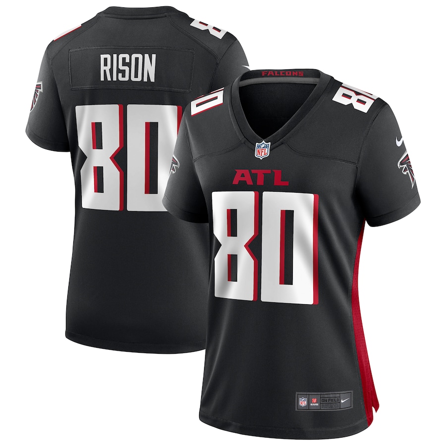Women's Atlanta Falcons Andre Rison Nike Black Game Retired Player Jersey - Ujersey Shop
