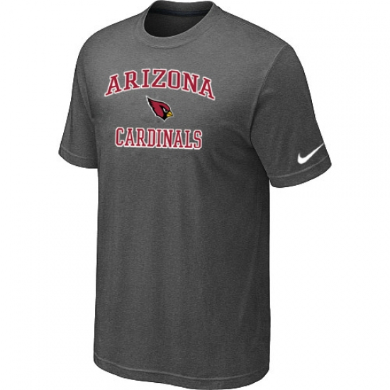 Nike Arizona Cardinals Heart & Soul NFL T-Shirt Dark Grey - Ujersey Shop