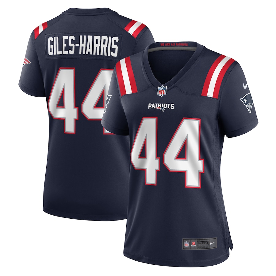 Women's New England Patriots Joe Giles-Harris Nike  Navy Team Game Jersey - Ujersey Shop