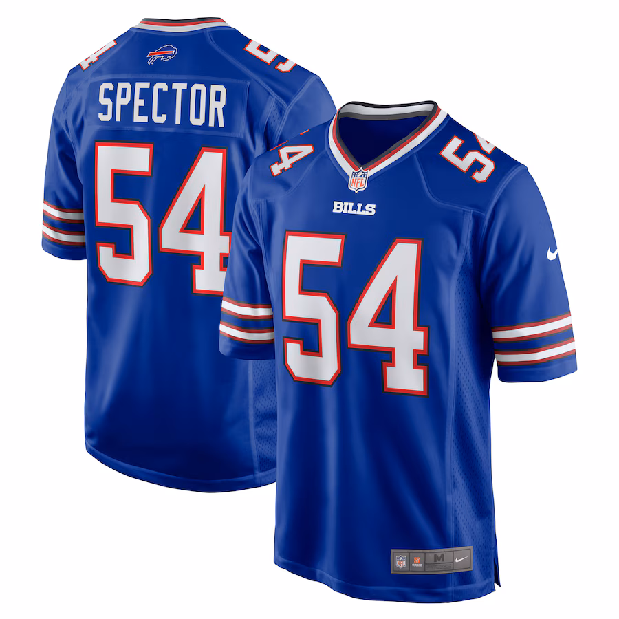 Men's Buffalo Bills Baylon Spector Nike Royal Game Jersey - Ujersey Shop