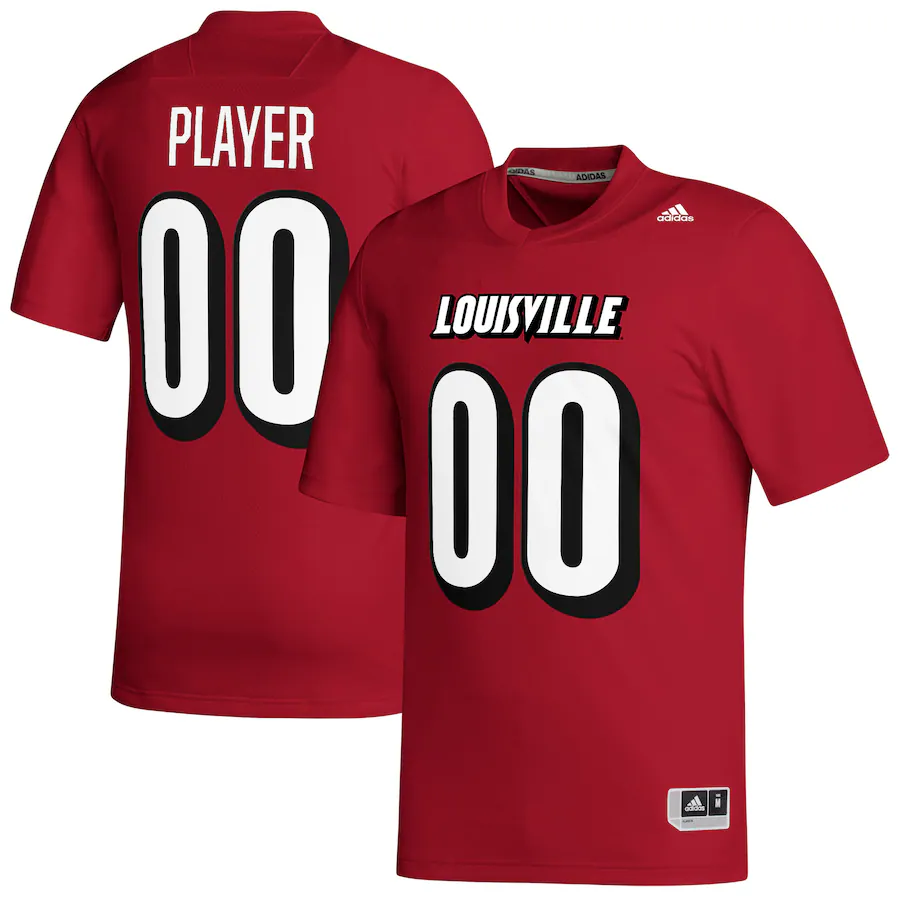 Louisville Cardinals adidas Pick-A-Player NIL Replica Football Jersey - Red - Ujersey Shop