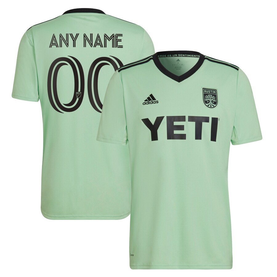 Men's Austin FC adidas Mint 2022 The Sentimiento Kit Replica Custom Jersey - Ujersey Shop