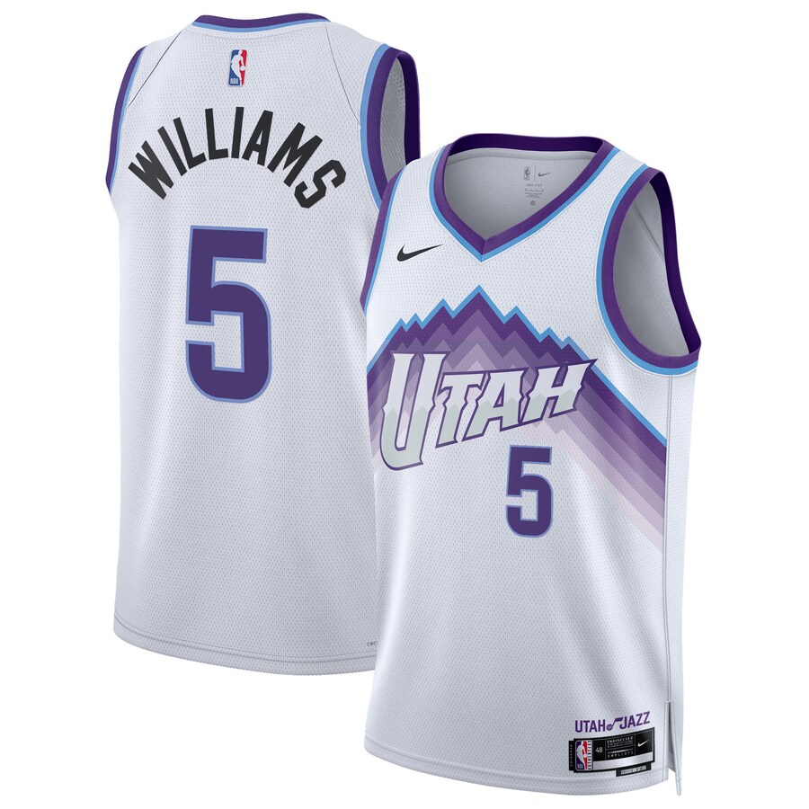 Unisex Utah Jazz Cody Williams Nike White Swingman Jersey - Association Edition - Ujersey Shop