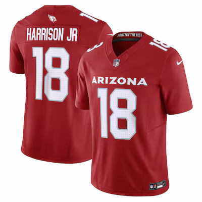 Men's Arizona Cardinals Marvin Harrison Jr. Nike Cardinal Vapor F.U.S.E. Limited Jersey - Ujersey Shop