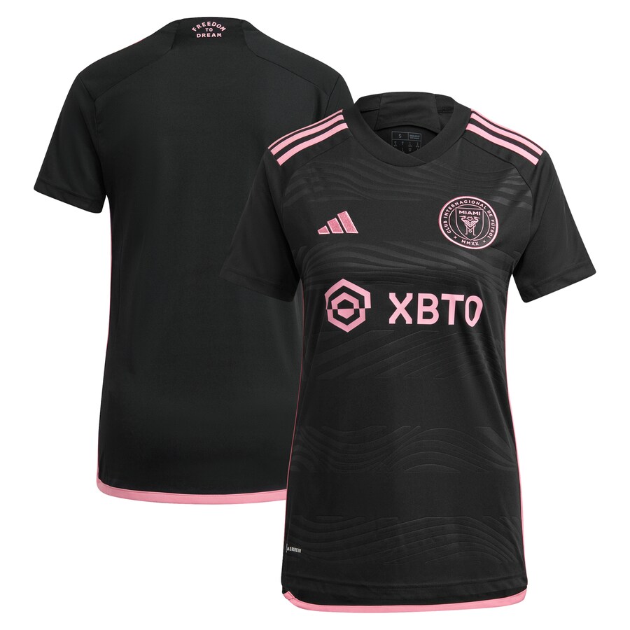 Women's Inter Miami CF adidas Black 2023 La Noche Replica Jersey - Ujersey Shop