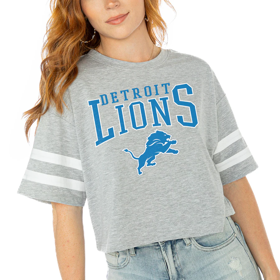 Women's San Francisco 49ers  Fanatics Heather Gray 2023 NFC Champions Hail Mary Tri-Blend 3/4-Sleeve V-Neck T-Shirt - Ujersey Shop