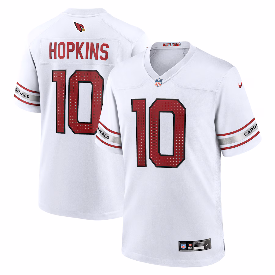 Men's Arizona Cardinals DeAndre Hopkins Nike White Game Player Jersey - Ujersey Shop