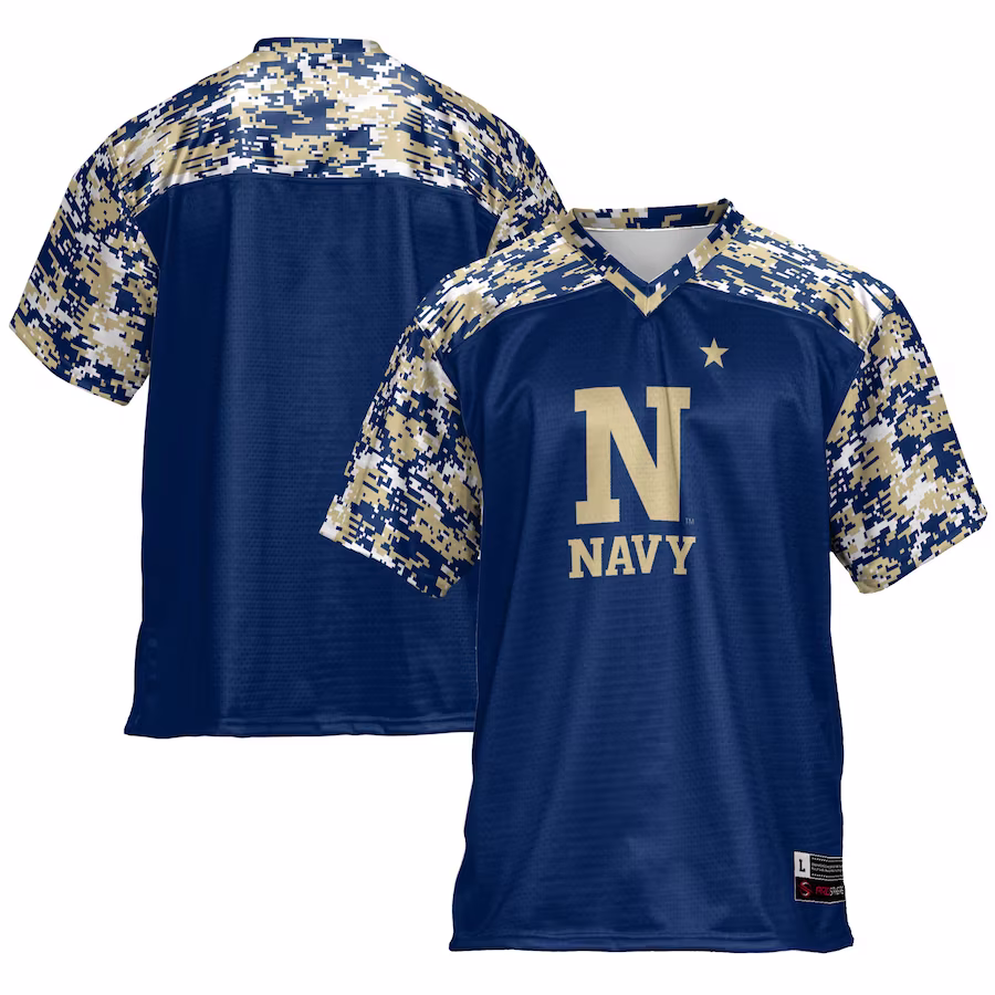 Navy Midshipmen GameDay Greats Football Jersey - Navy - Ujersey Shop