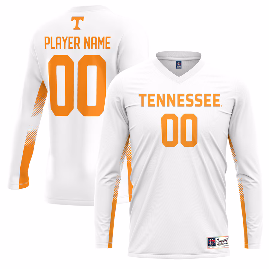 Tennessee Volunteers GameDay Greats Unisex NIL Lightweight Volleyball Jersey - White - Ujersey Shop