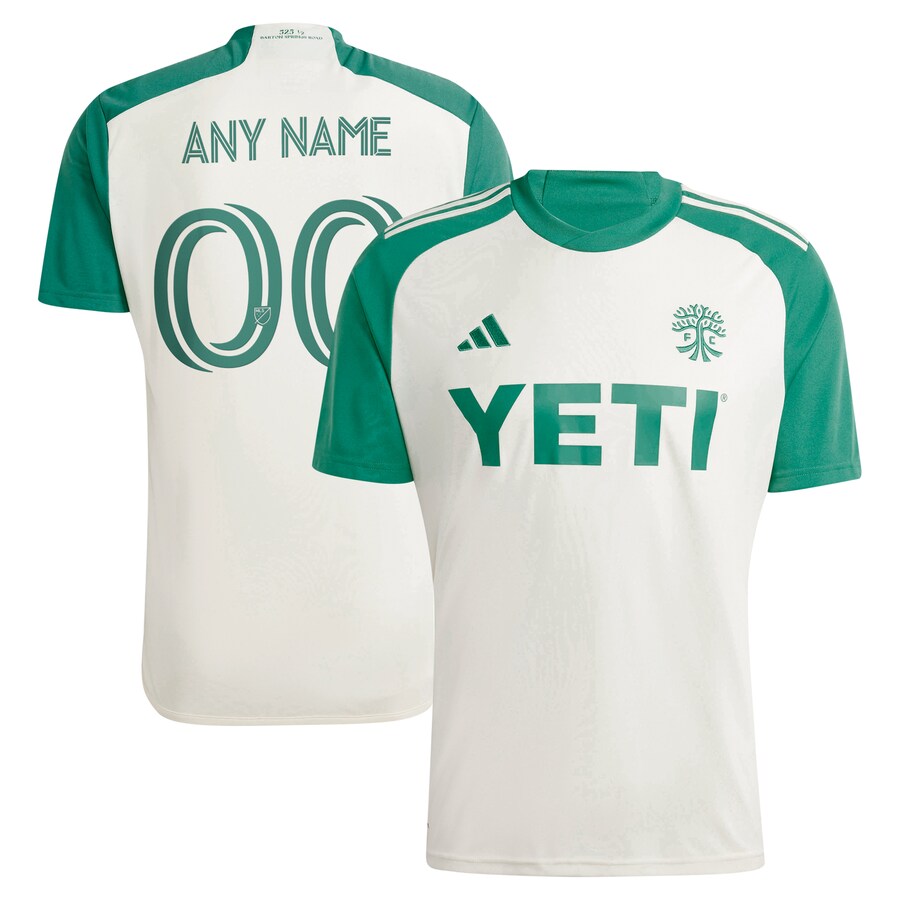 Men's Austin FC  adidas Tan 2024 The Armadillo Kit Replica Custom Jersey - Ujersey Shop