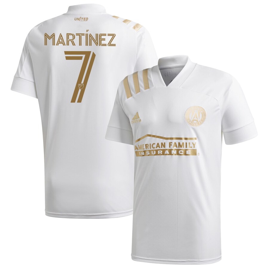 Men's Atlanta United FC Josef Martínez adidas White 2020 Kings Replica Jersey - Ujersey Shop