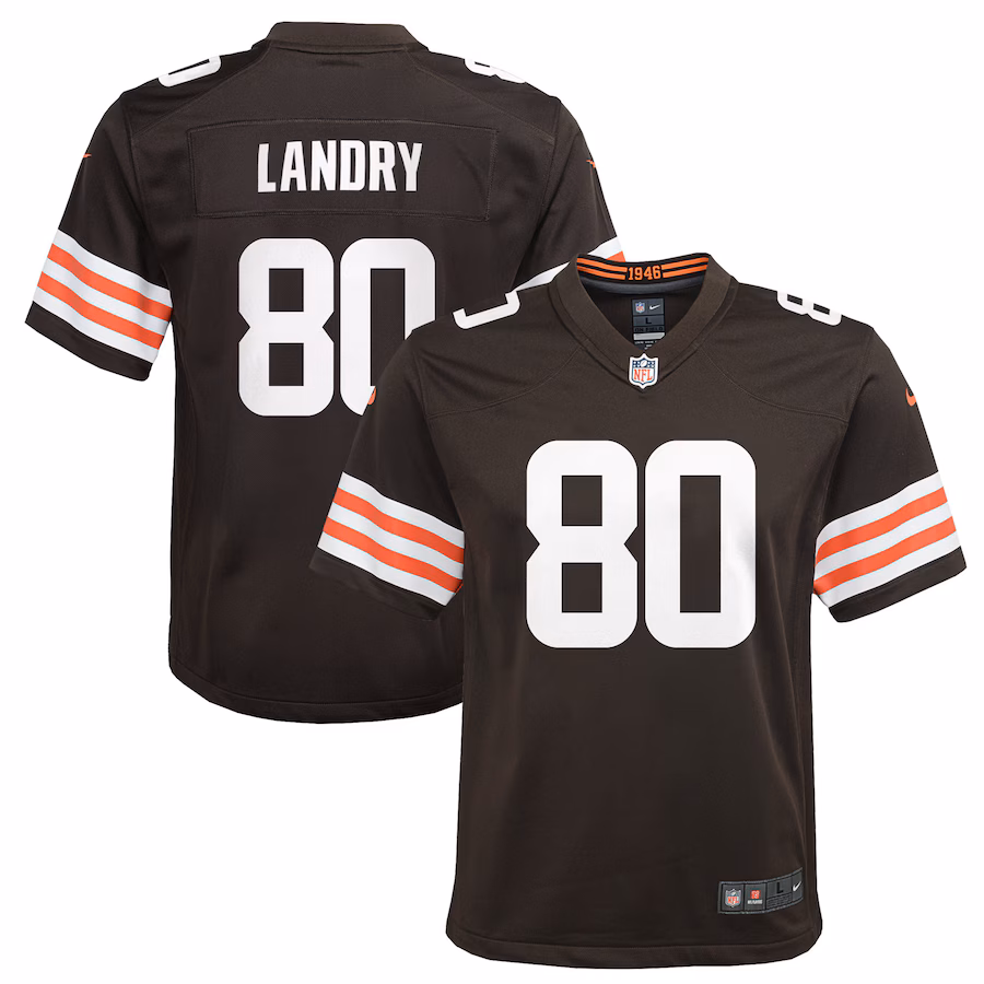 Youth Cleveland Browns Jarvis Landry Nike Brown Game Jersey - Ujersey Shop