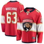 Men's Florida Panthers Brad Marchand Fanatics Red Home Breakaway Jersey - Ujersey Shop