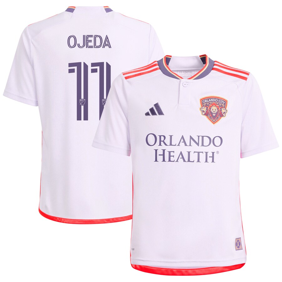 Youth Orlando City SC Martín Ojeda adidas Purple 2024 Legacy Kit Replica Player Jersey - Ujersey Shop