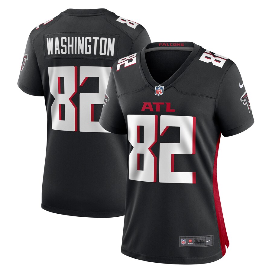 Women's Atlanta Falcons Casey Washington Nike Black Game Jersey - Ujersey Shop