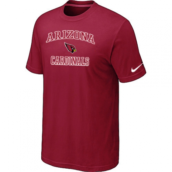 Nike Arizona Cardinals Heart & Soul NFL T-Shirt Red - Ujersey Shop