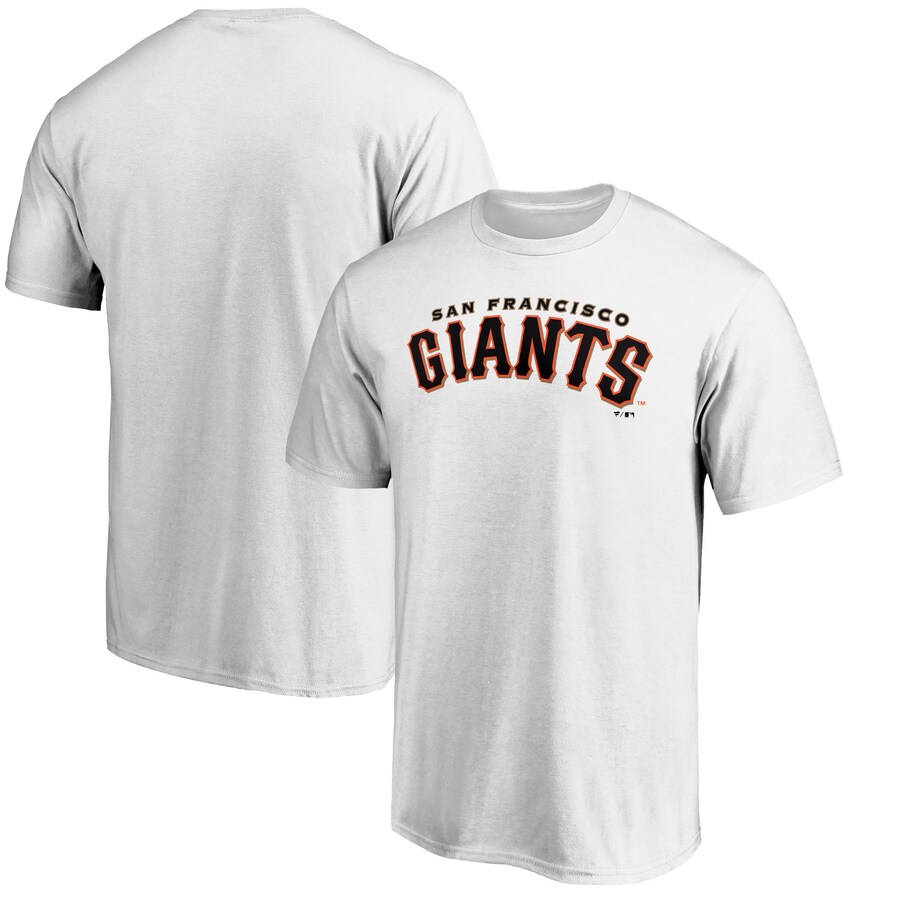 Men's San Francisco Giants White Giants Alternate Club Lettering T-Shirt - Ujersey Shop