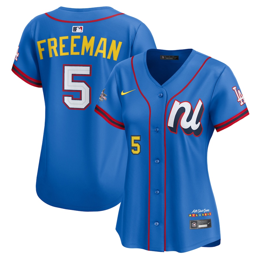 Women's National League Freddie Freeman Nike Blue 2025 All-Star Edition Limited Player Jersey - Ujersey Shop