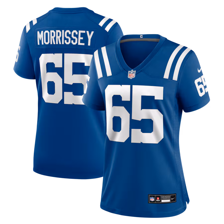 Women's Indianapolis Colts Jimmy Morrissey Nike Royal Team Game Jersey - Ujersey Shop