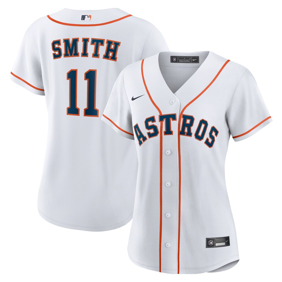 Women's Houston Astros Cam Smith Nike White Home Replica Jersey - Ujersey Shop