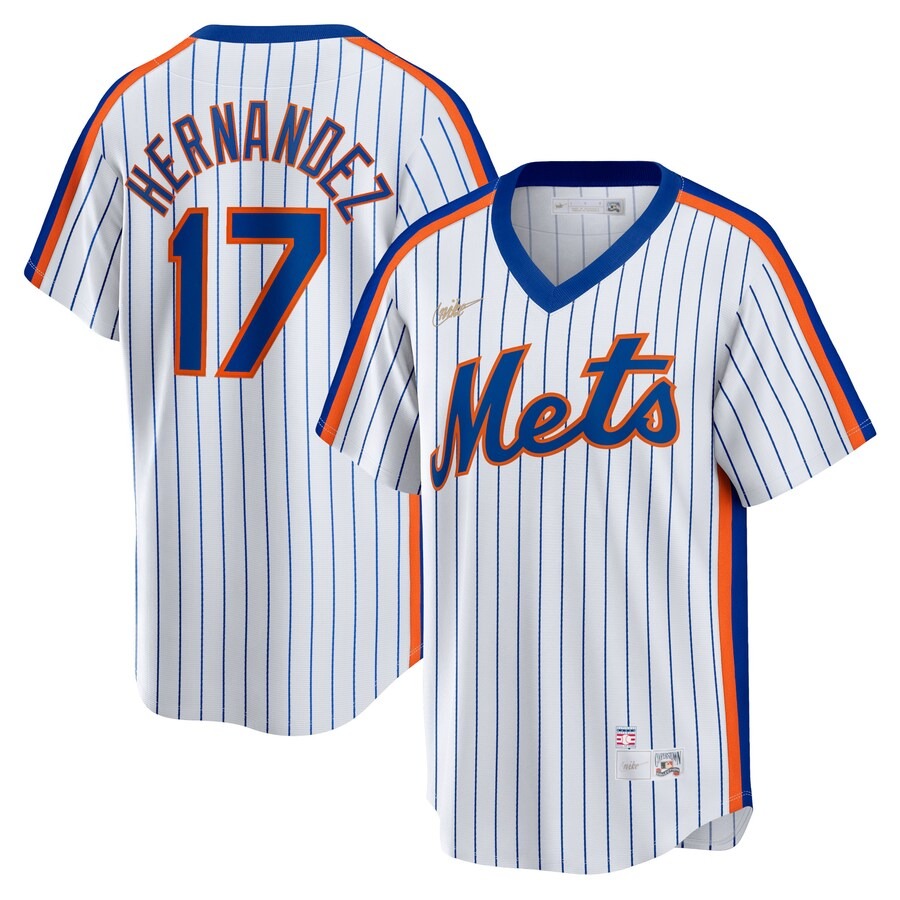 Men's New York Mets Keith Hernandez Nike White Home Cooperstown Collection Player Jersey - Ujersey Shop