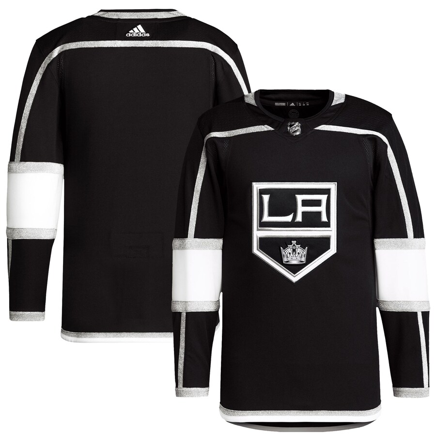 Men's Los Angeles Kings adidas Black Home Primegreen Authentic Pro Blank Jersey - Ujersey Shop