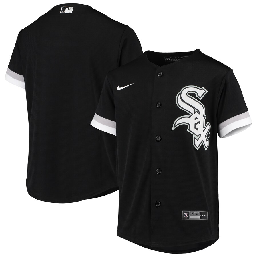 Youth Chicago White Sox Nike Black Alternate Replica Team Jersey - Ujersey Shop