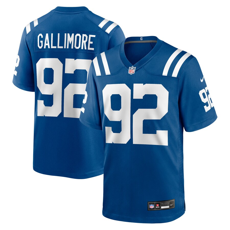 Men's Indianapolis Colts Neville Gallimore Nike Royal Team Game Jersey - Ujersey Shop
