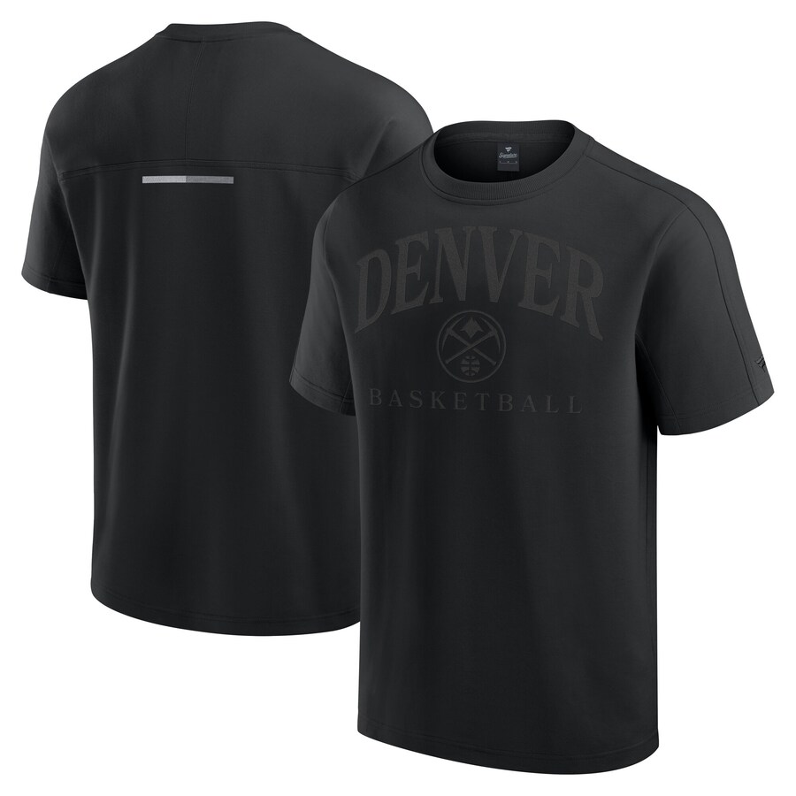 Men's Denver Nuggets Fanatics Black Flex Tri-Blend T-Shirt - Ujersey Shop